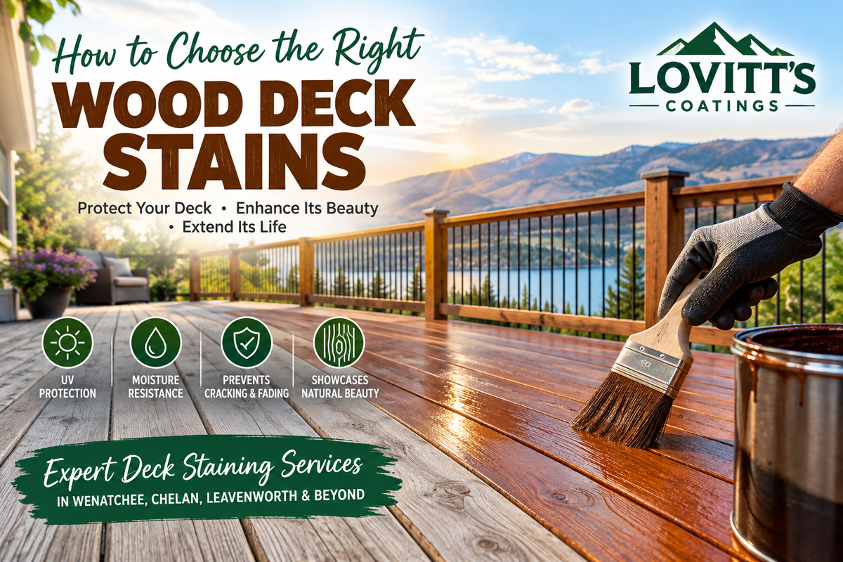 Wood Deck Stains: How to Choose the Right Stain for Your Deck