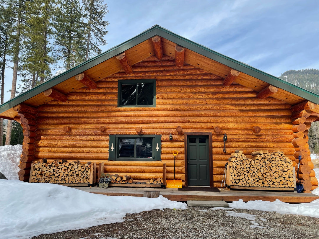LOVITTS EMERALD GOLD LOG HOME STAIN