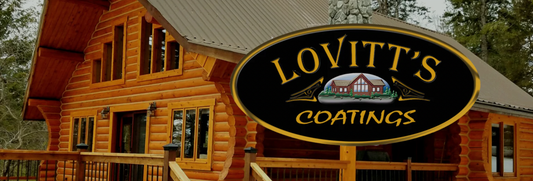 Log Cabin Stain Restoration From Lovitt's Coatings
